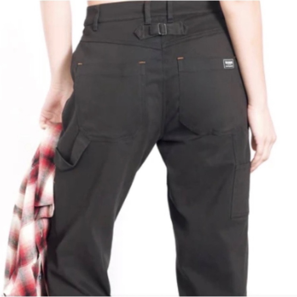 Wildfang The Essential Work Pant Workwear Baggy Cargo Cinch Black
